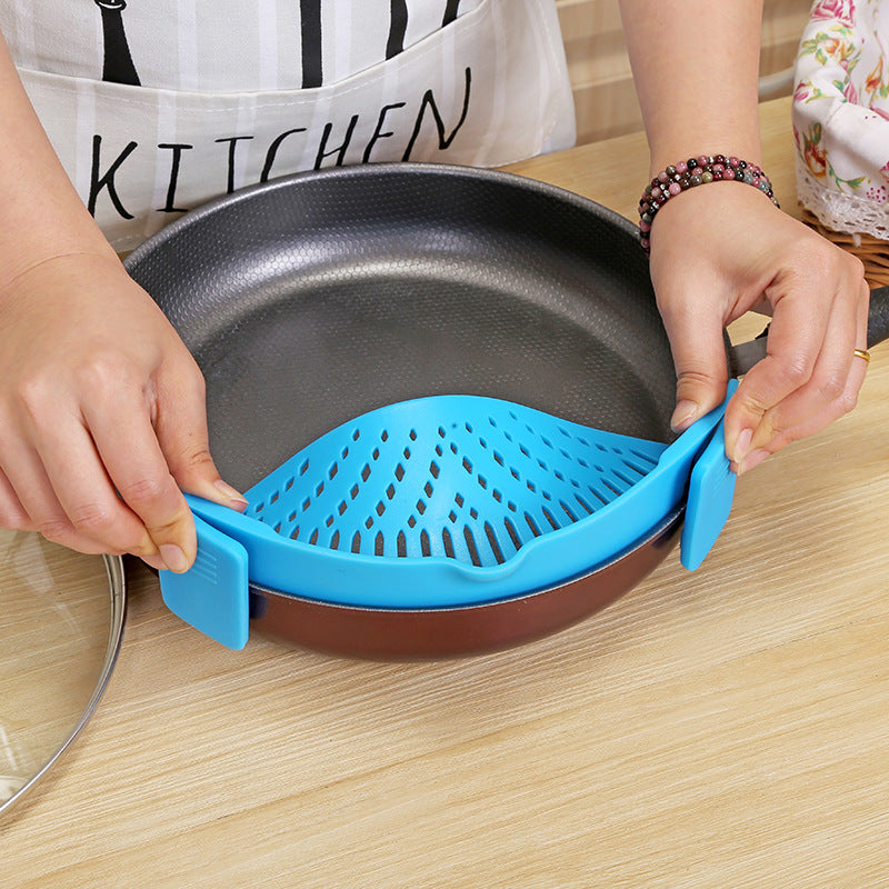 Silicone Clip-on Pot Pan